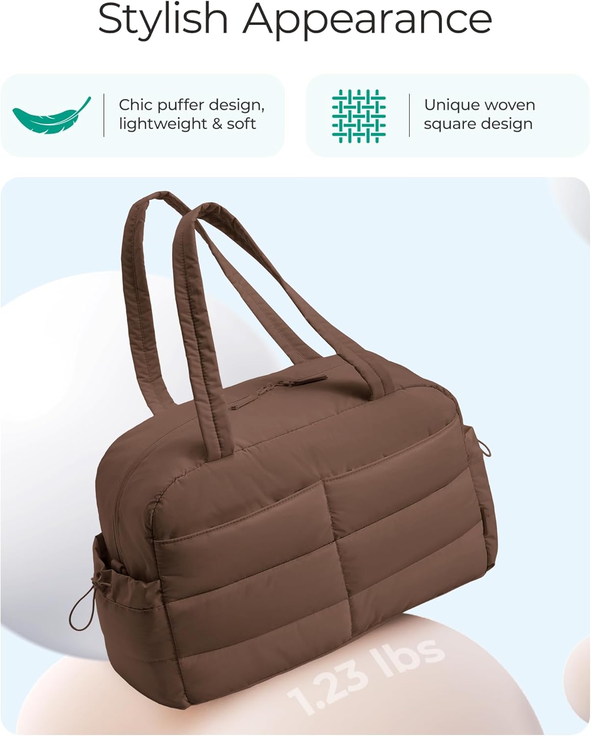 Vera Weekender Travel Duffel Bag
